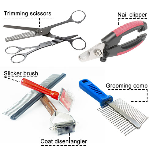 tools to groom